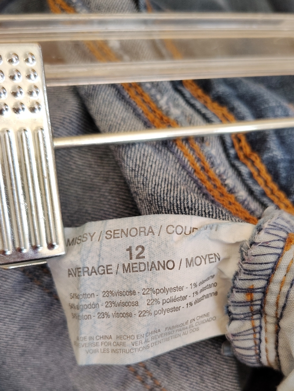 Bandolino, Embroidered Skinny Jeans - Picture 4 of 6